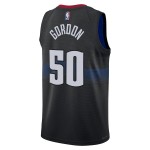 Maillot NBA Denver Nuggets Aaron Gordon Nike 2023-24 City Edition Noir Swingman - Homme